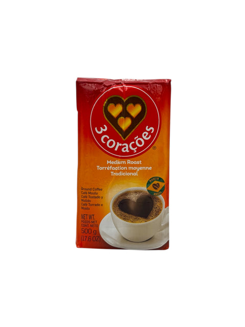 3 Coracoes Brazilian Coffee Front
