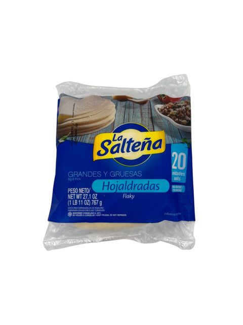 La Saltena - Hojaldrada Flaky Empanada Discs - Big & Thick - 767g (20 discs)