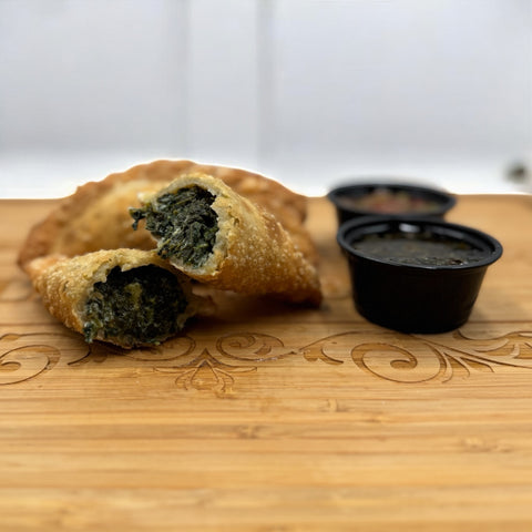 Argentine Spinach & Cheese Empanada Front