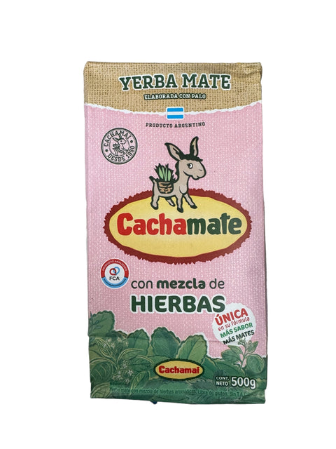 Cachamate con Mezcla de Hierbas Rosada (front image)