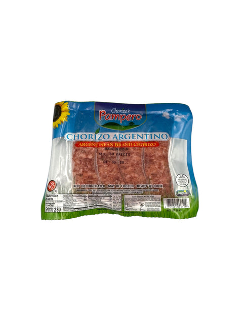 Chorizos Pampero - Argentine Brand Chorizo Front