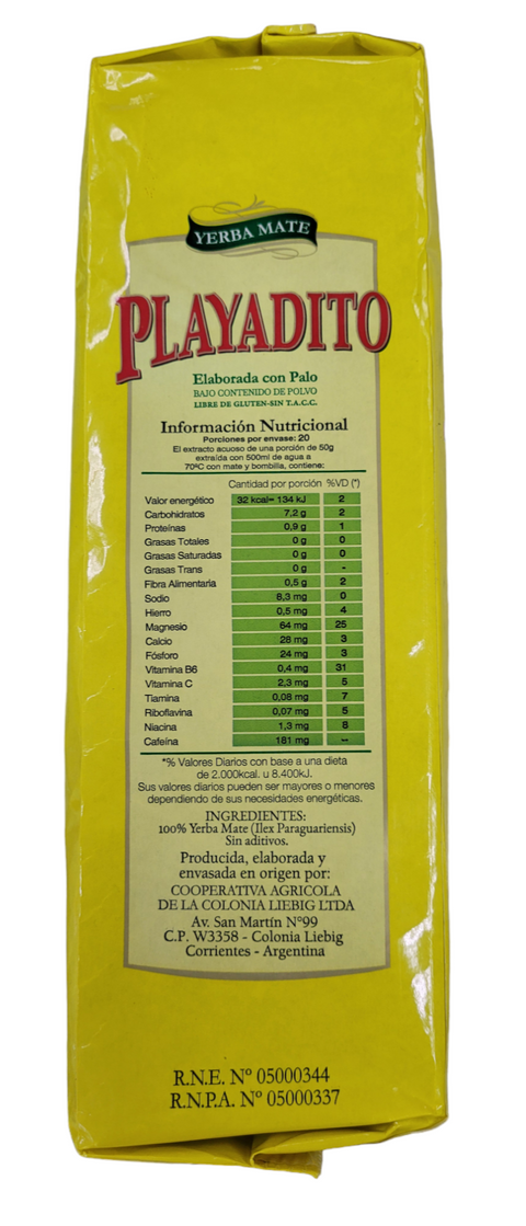 Playadito 1000g ( side image 2)