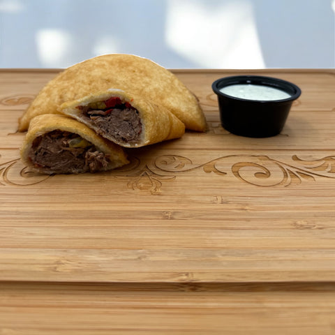 Venezuelan Beef Empanada Front