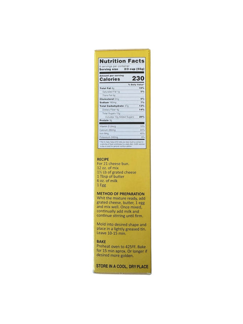 Mountain Delight Almojabana Mix (Cheese Bun) - 12oz
