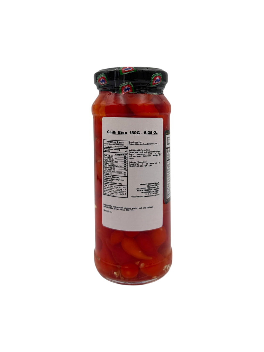 Sabor Mineiro - Pimenta de Bico (Little Beak Peppers) - 300g