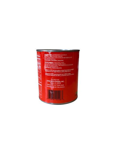 Conchita Grated Coconut in Syrup (Coco Rallado en Almibar) - 32oz