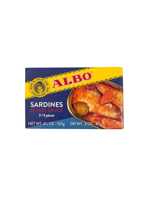 Albo Sardines in Hot Sauce - 120g