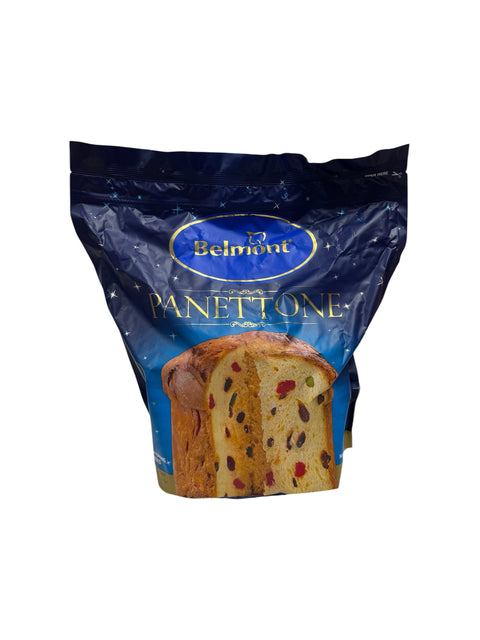 Belmont Peruvian Panettone (Panetón) Bag with Raisins & Candied Fruit - 900g