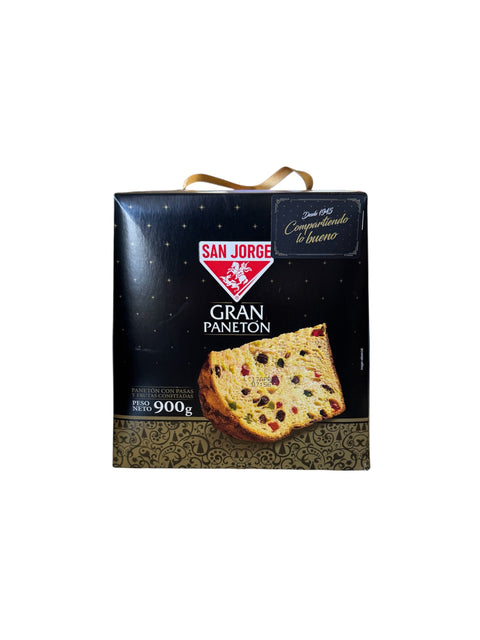 San Jorge Paneton Pasas y Fruta - 900g
