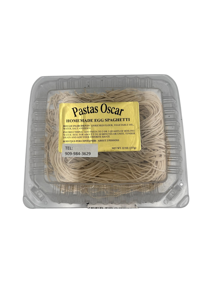 Pastas Oscar - Homemade Egg Spaghetti - 12oz