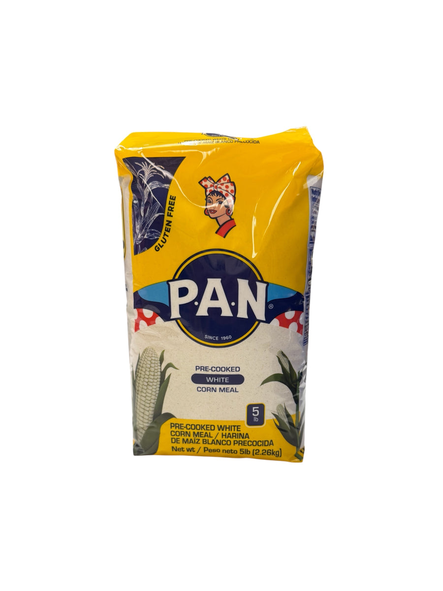 PAN - Pre-Cooked White Cornmeal - 5lb