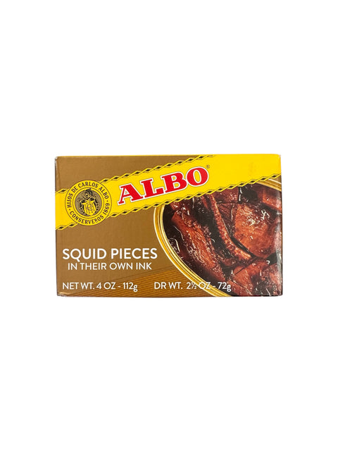 Albo Squid Pieces in Ink - 112g