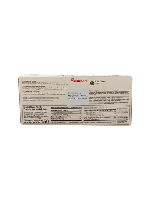 El Almendro - Turron Yema Tostada - 200g
