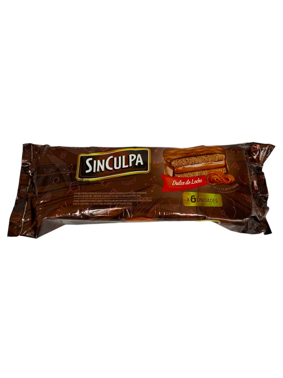 SinCulpa Alfajores de Dulce de Leche - Chocolate