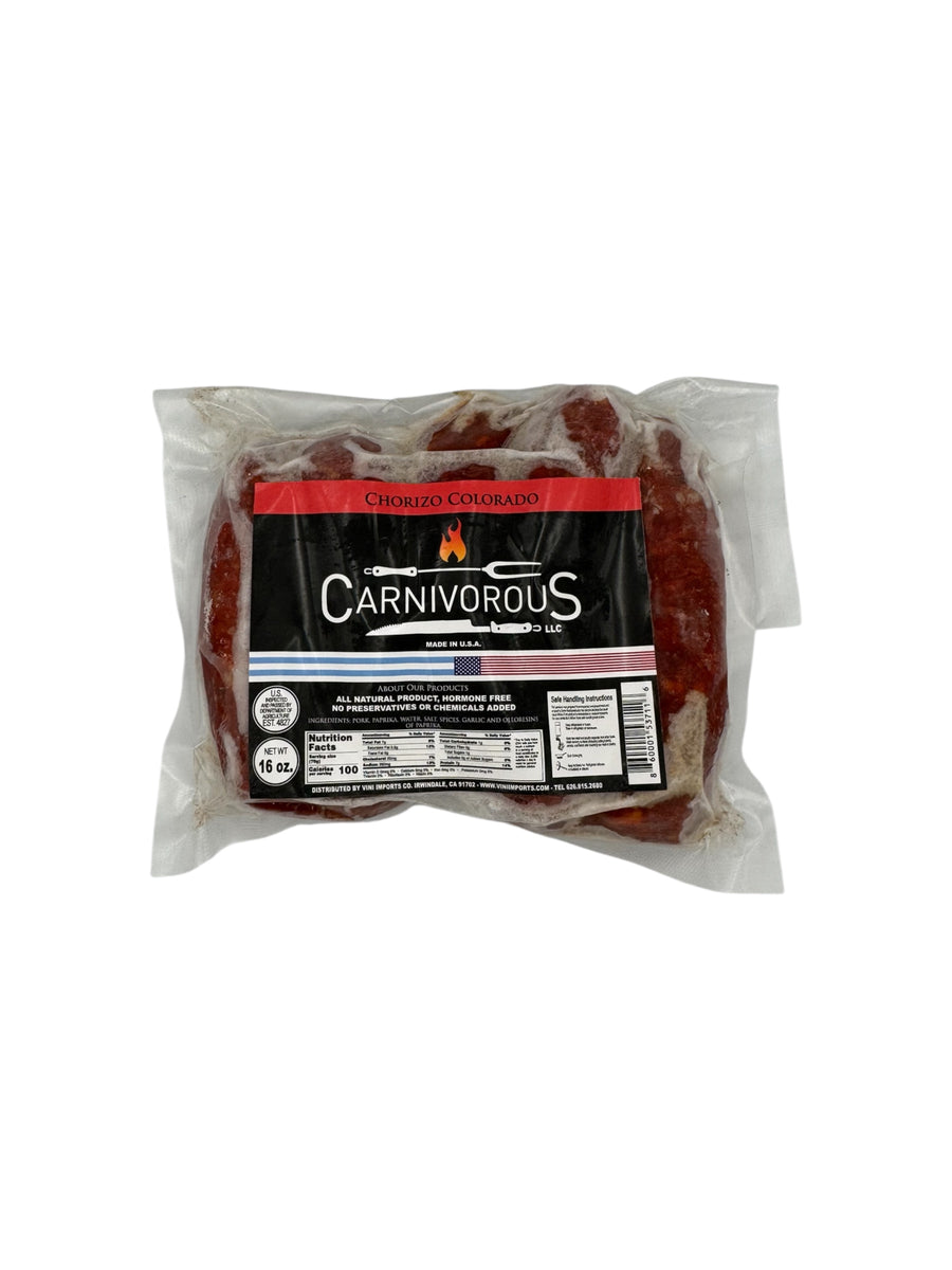 Carnivorous - Colorado Chorizo - 16oz