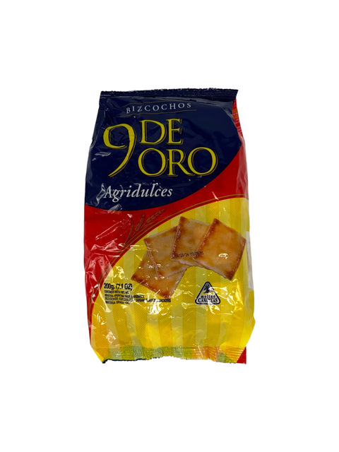 9 De Oro Bizcochos Agridulces (front image)