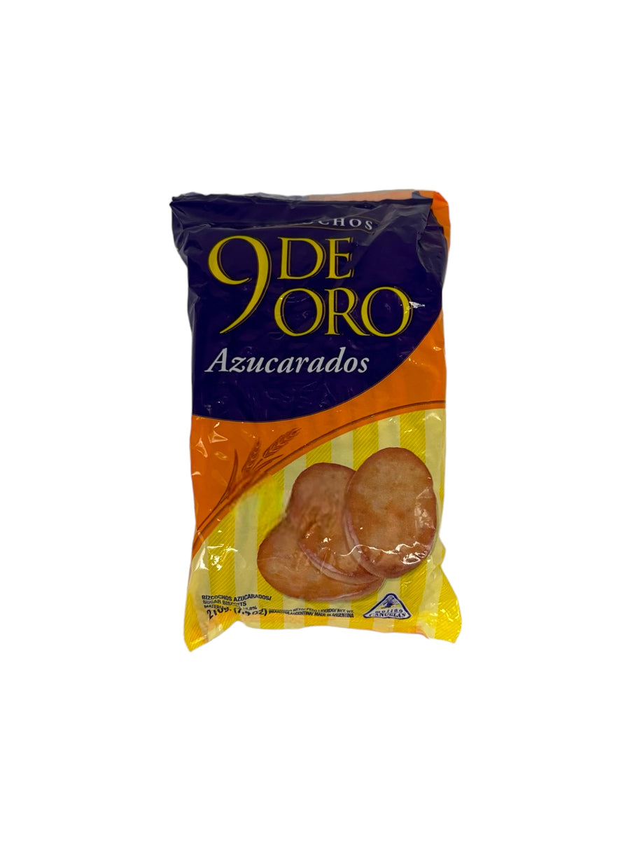 9 De Oro  Bizcochos Azucarados (front image) 