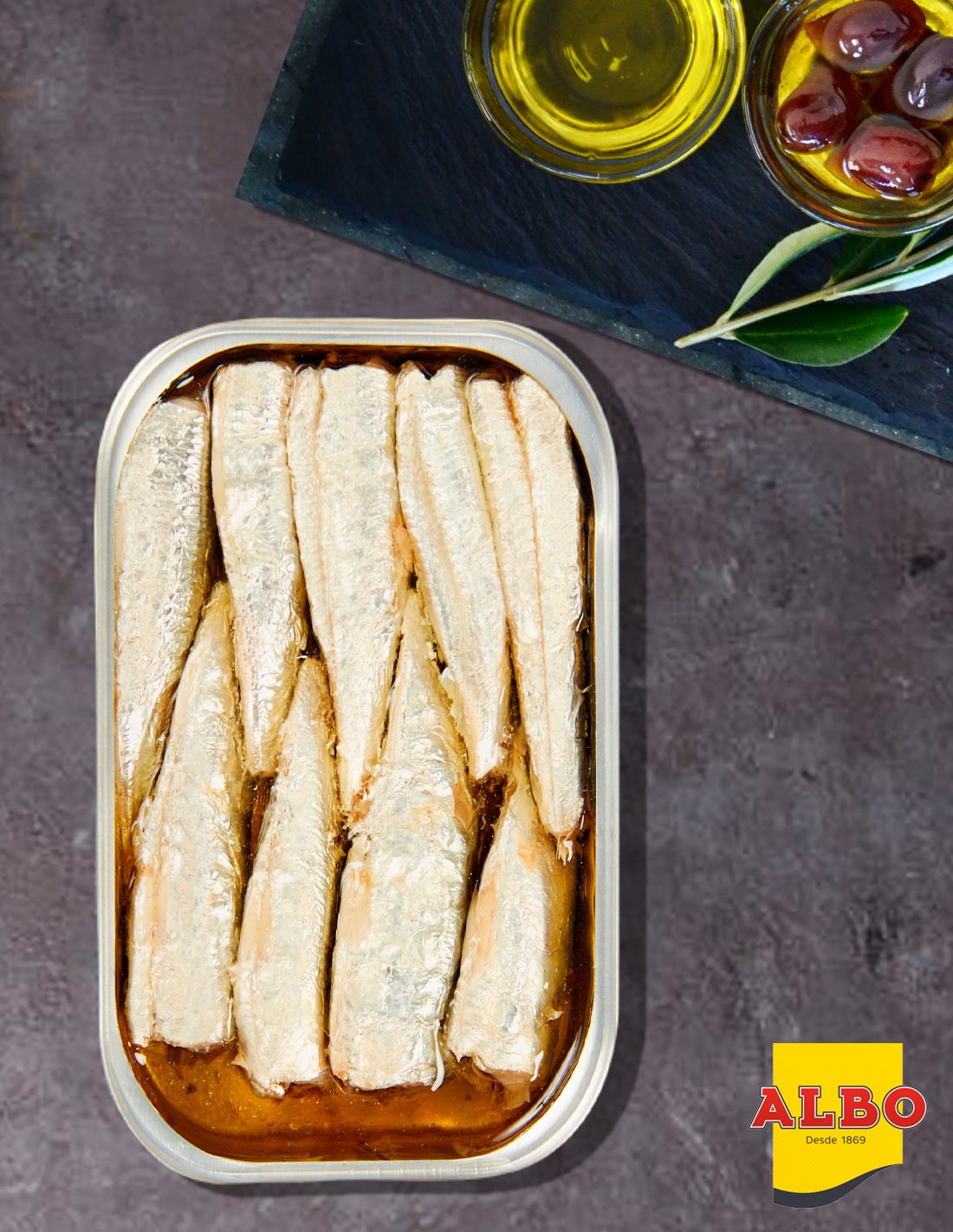 Albo Sardinas in Aceite de Oliva (inside image)