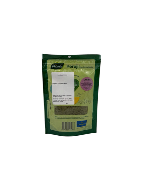 Alicante Dehydrated Parsley Back