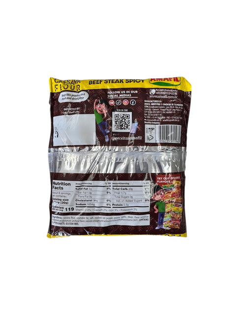 Amafil Farofa Picanha Picante - 8.8oz Back