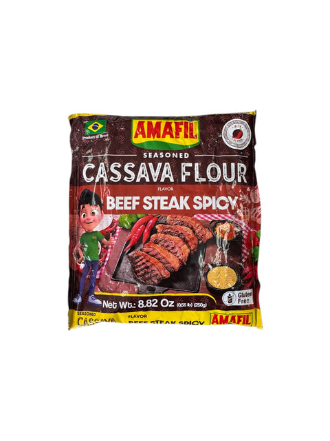 Amafil Farofa Picanha Picante - 8.8oz Front