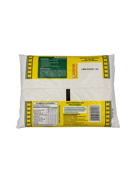 Amafil Polvilho Doce (Sweet Manioc Starch) - 1kg Back