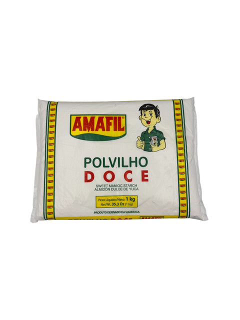 Amafil Polvilho Doce (Sweet Manioc Starch) - 1kg Front