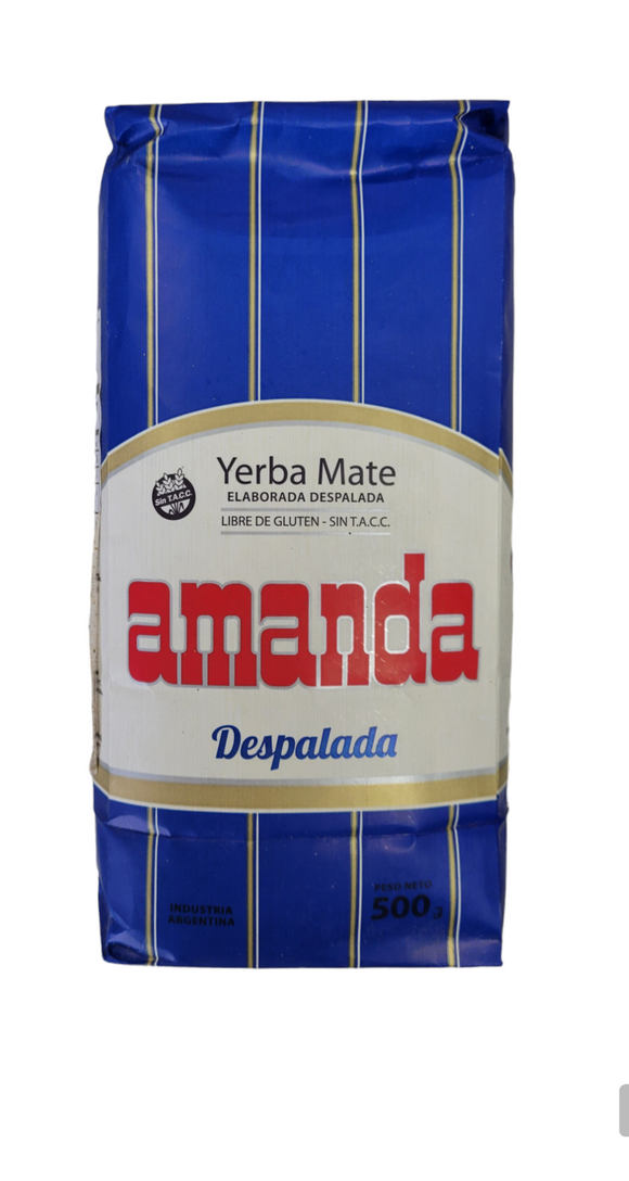 Amanda Yerba Mate Despalada (without Stem) - 500 G