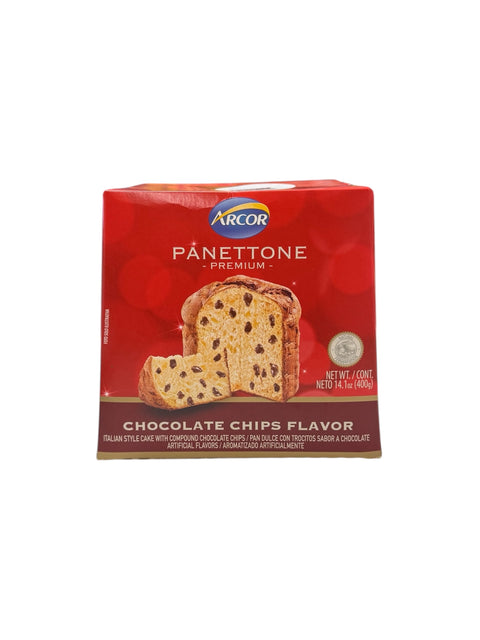 Arcor Chocolate Chip Panettone - 400g Front