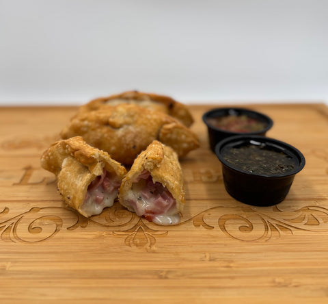 Argentine Ham & Cheese Empanada Front