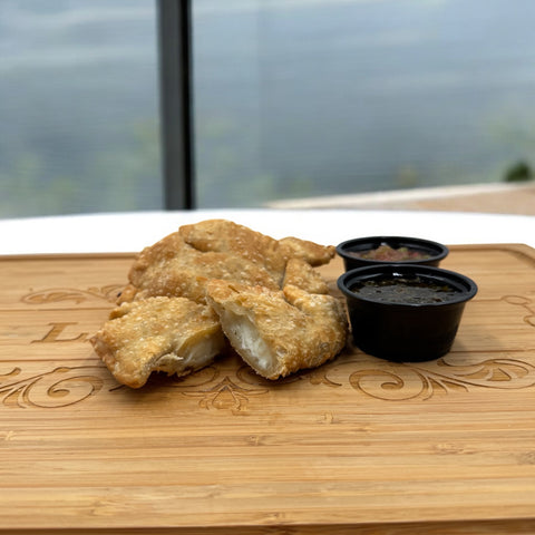 Argentine Onion & Cheese Empanada Front