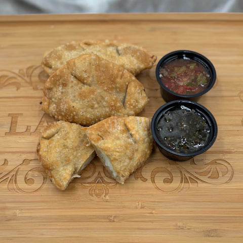 Argentine Onion & Cheese Empanada Top