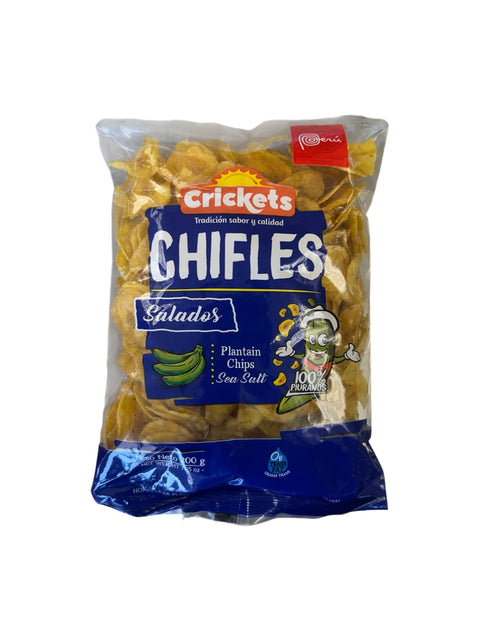 Crickets Chifles Salados (Salted Plantain Chips) - 200g