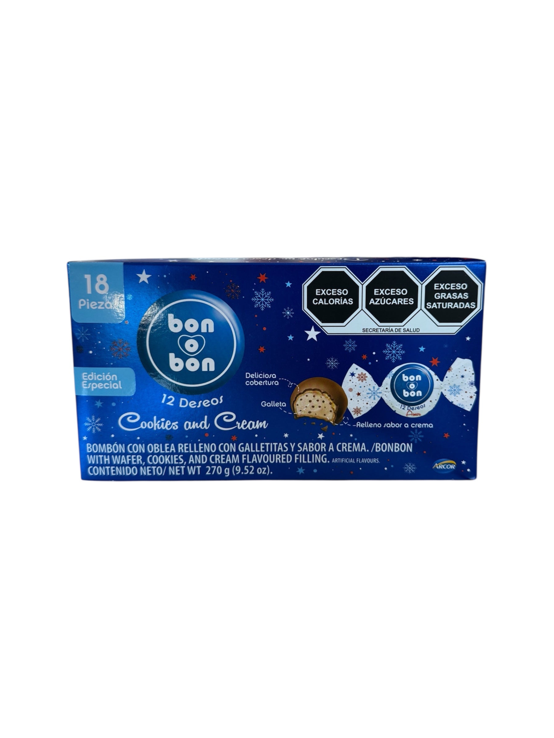 Bon O Bon Cookies and Cream - 18ct. (270g) – Latimex Market