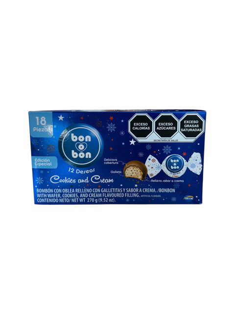Bon O Bon Cookies and Cream - 18ct. (270g) Front
