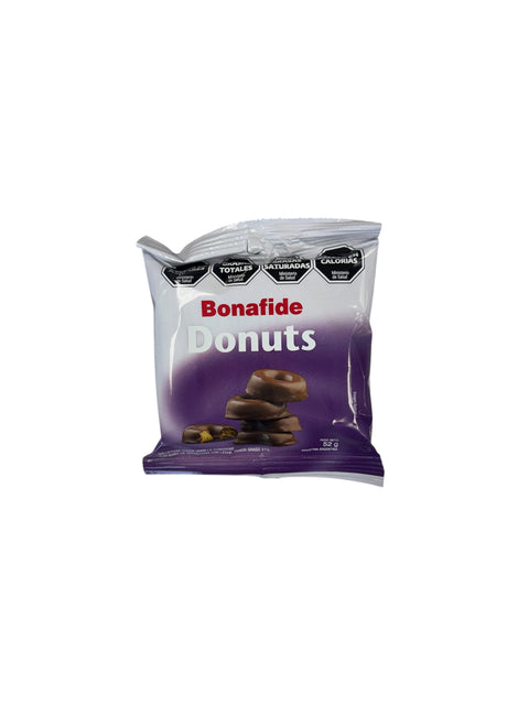 Bonafide Donuts (Milk Chocolate Covered Vanilla Cookies) - 52g front