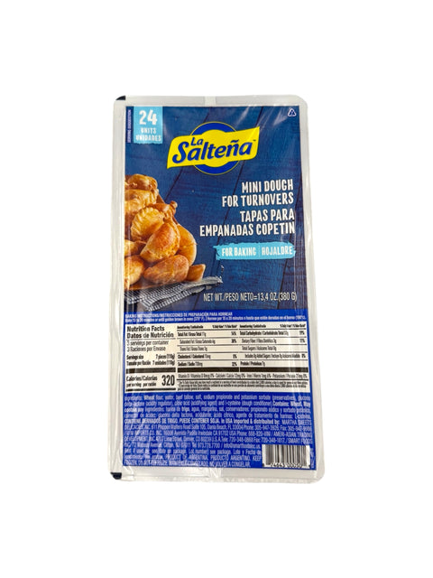 La Saltena - Hojaldre Mini Empanada Discs - 380g (24 discs)