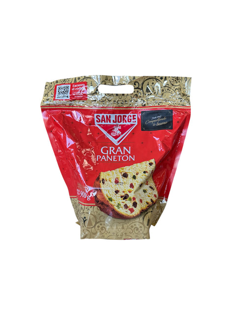 San Jorge Paneton Pasas y Fruta - 900g