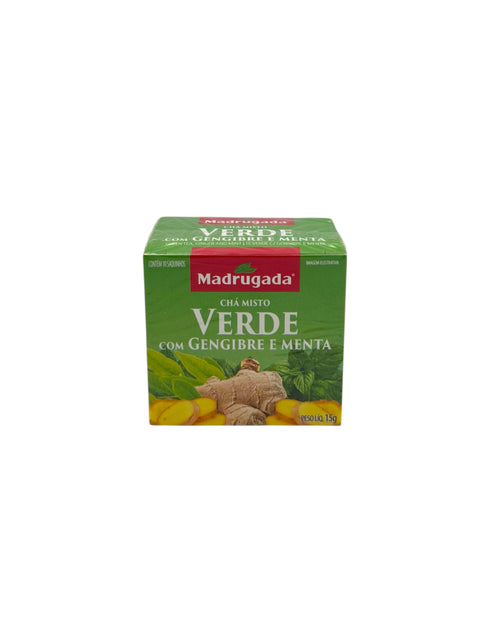 Madrugada - Green Tea with Ginger & Mint - 15g(10 bags)