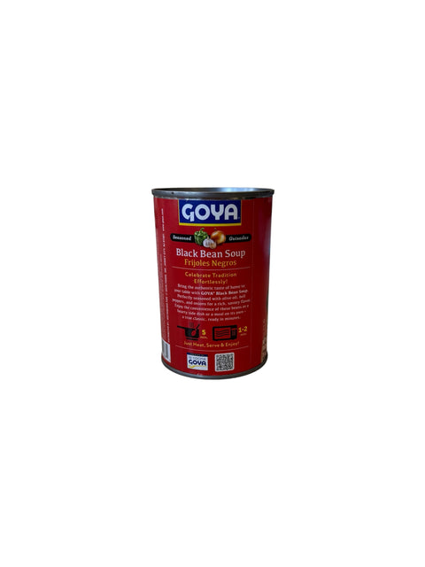Goya Black Bean Soup Frijoles Negros - 15oz
