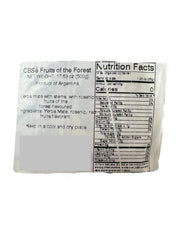 CBSe Frutos del Bosque Yerba Mate (back image)