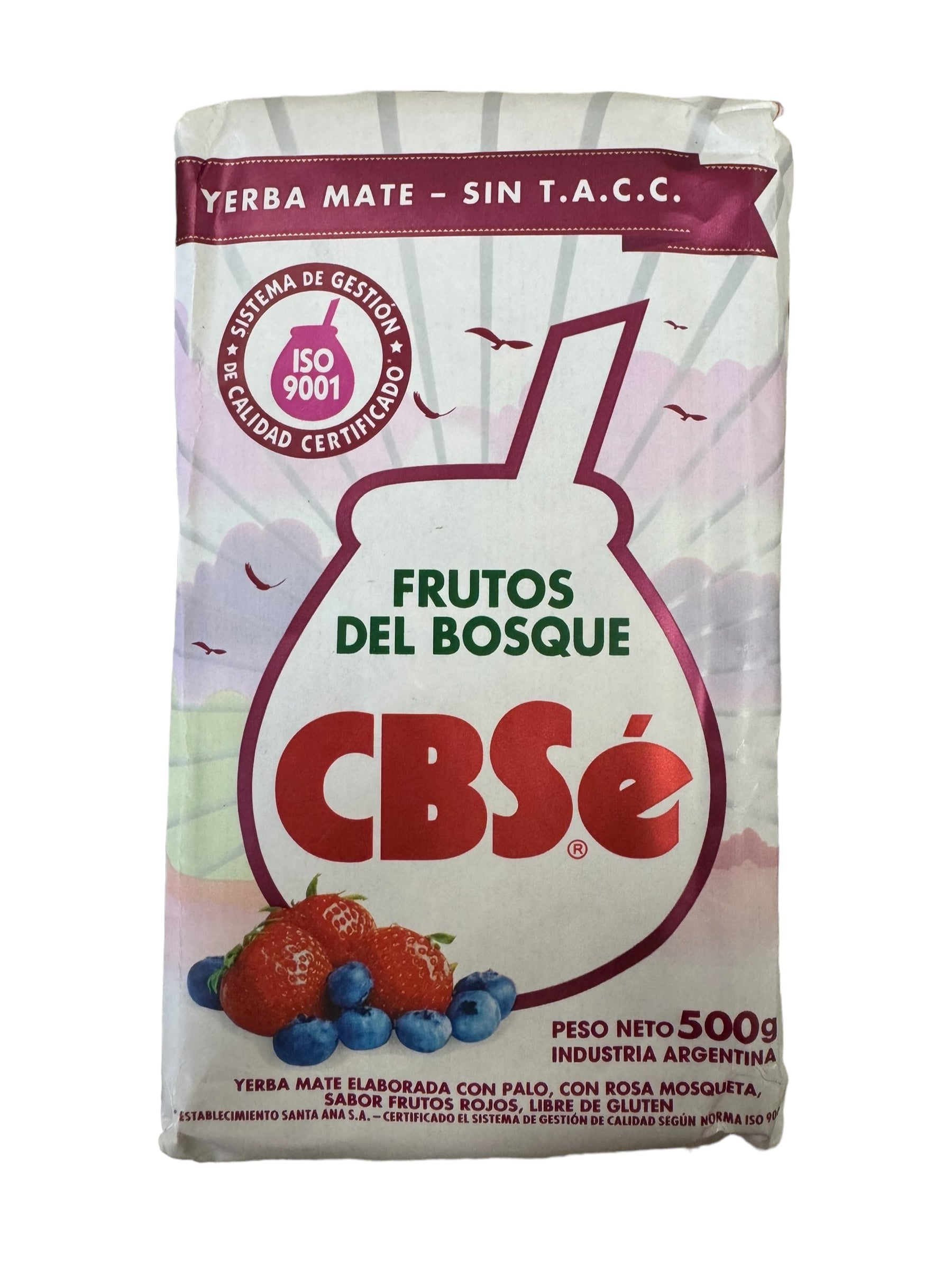 Fruto Mate CBSe Yerba Mate Frutos del Bosque -500g – Latimex Market