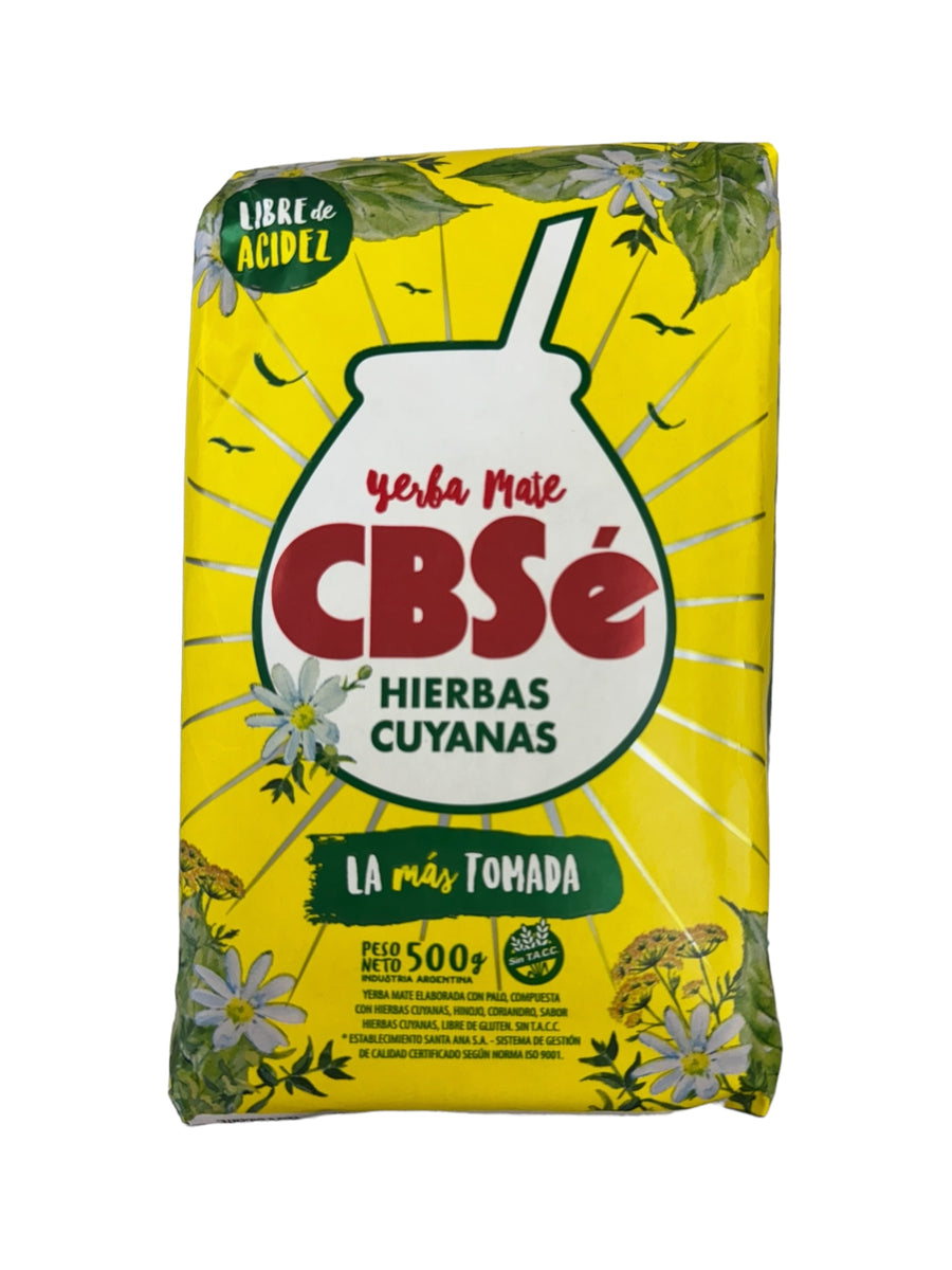 CBSe Hierbas Cuyanas Yerba Mate (front image)
