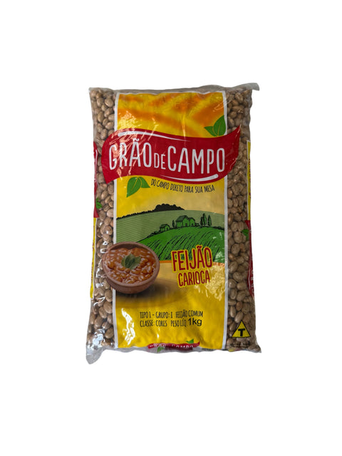 Grao de Campo Feijao Carioca Carioca Beans - 1kg