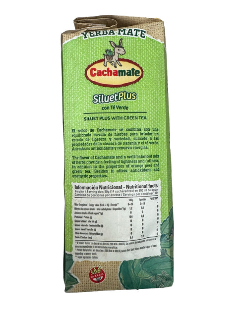Cachamate SiluetPlus con Te Verde (side image) 