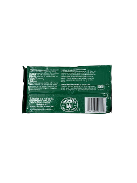 Cafe La Llave Espresso - 10oz Back