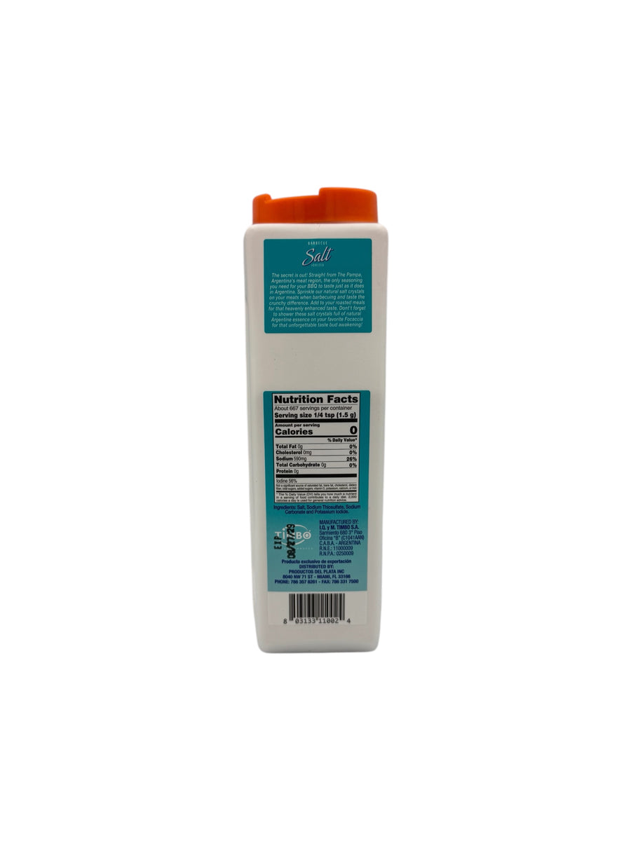 Celusal Barbeque Salt (back image)