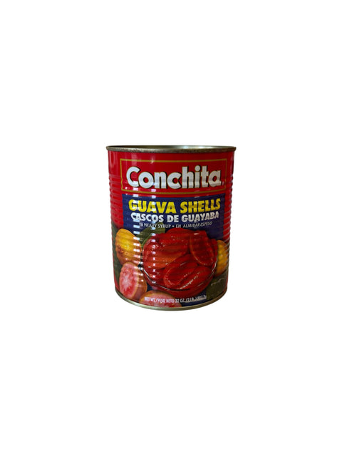 Conchita Guava Shells in Syrup (Cascos de Guayaba en Almibar) - 32oz Front
