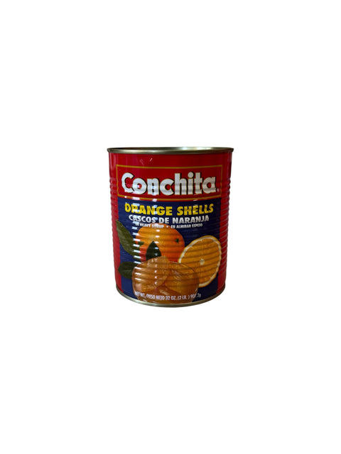 Conchita Orange Shells in Syrup (Cascos de Naranja en Almíbar) - 32oz Front