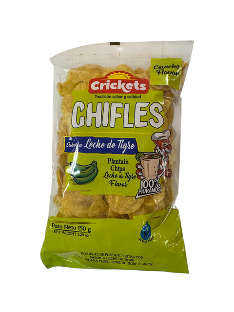 Cricket Leche de Tigre Plantain Chips - 150g Front